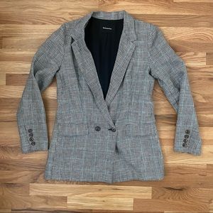 Reformation Plaid Blazer